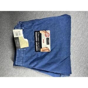 Haggar Comfort Equipped Size 40x30 Classic American Fit Plain Front Men's Jeans